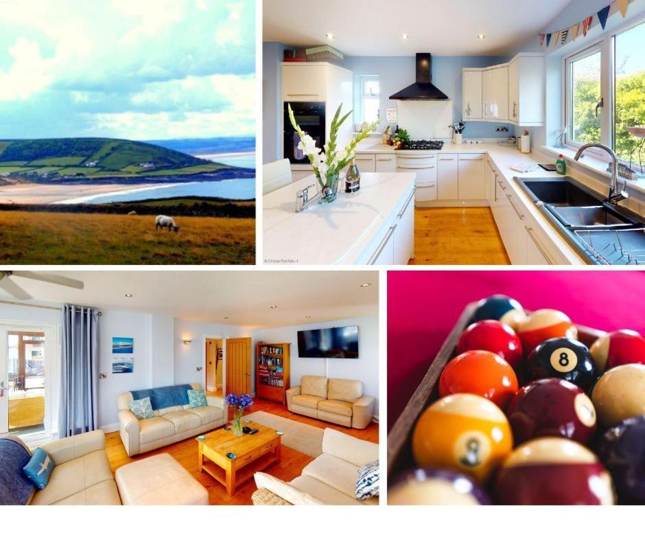 Croyde Waves 4 Bedrooms المظهر الخارجي الصورة